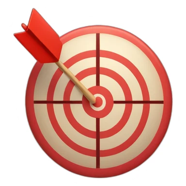 red-target-with-red-arrow-bullseye sticker