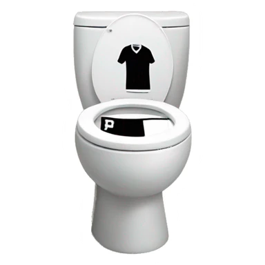 newcastle football shirt in a toilet  sticker