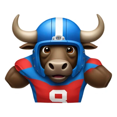 Bills mascot sticker