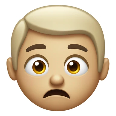 Being in shock and disgusted face sticker