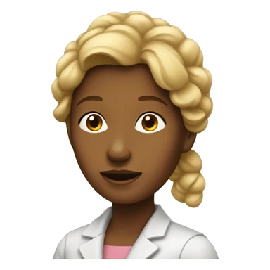 Femme qui parle à un micro sticker