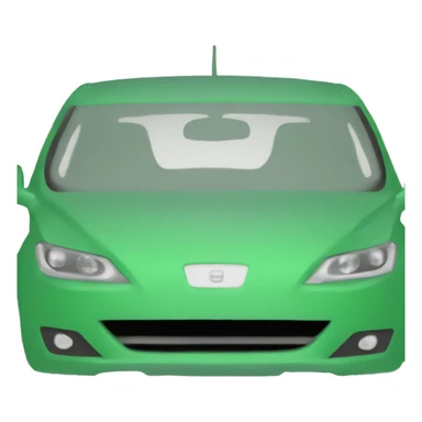 green seat ibiza  sticker