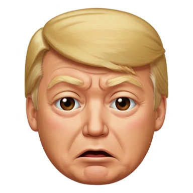 Donald trump crying sticker