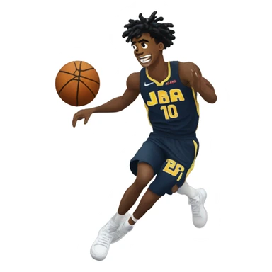 Ja morant dunking sticker