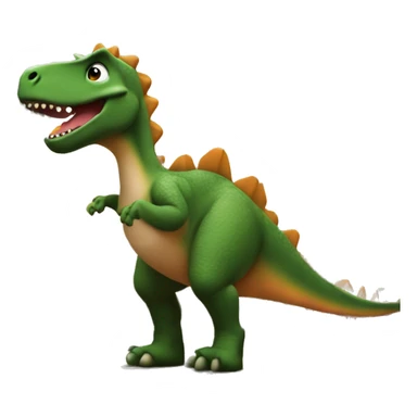 crea un dinosaurio en Brasil tomando sol en una plaza  sticker