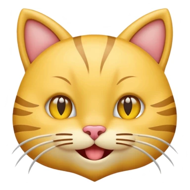 combine 😘, 😺, yellow face sticker