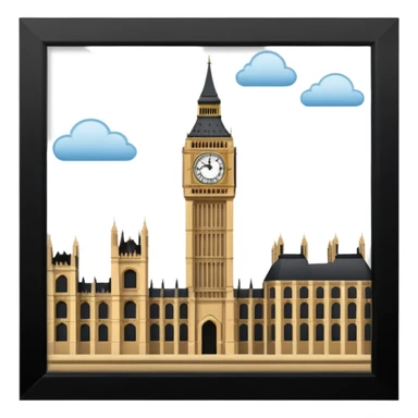 Big Ben London  sticker