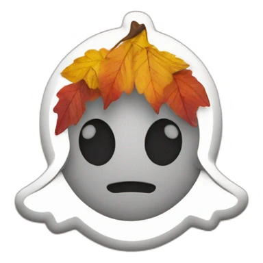 Snapchat Logo herbst sticker