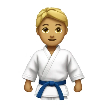 Judo kimono  sticker