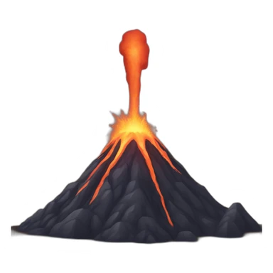 Pokémon volcan avec lave sticker