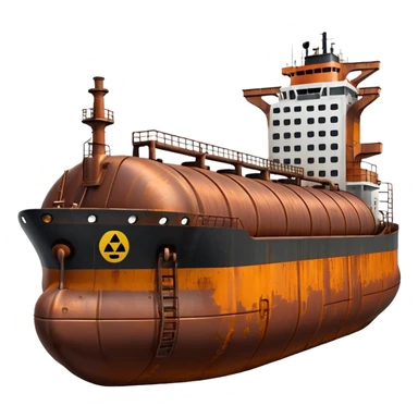 Oil tanker sticker