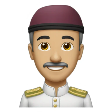 insbired from the algerian president abd lmajid tebboun sticker