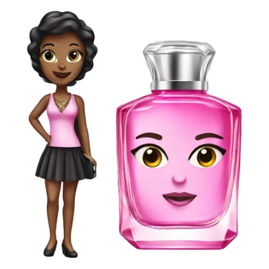 Good girl perfume sticker