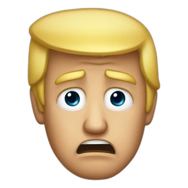donald trump crying sticker
