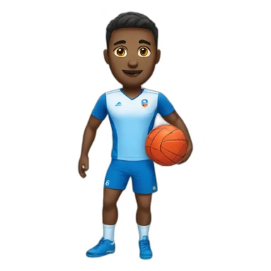 handballplayer sticker
