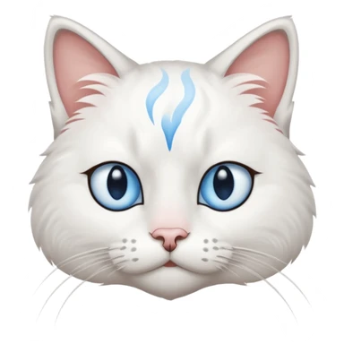 scratch cat from scratch.mit.edu,
he is very sad shedding 1 tear from his left eye sticker