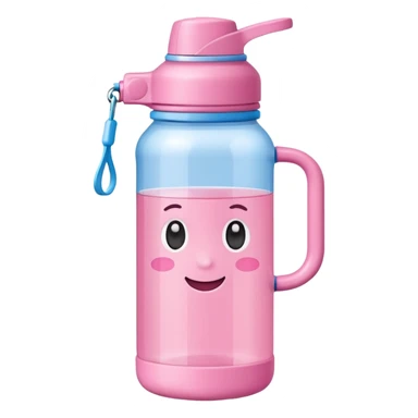 Cute water bott sticker