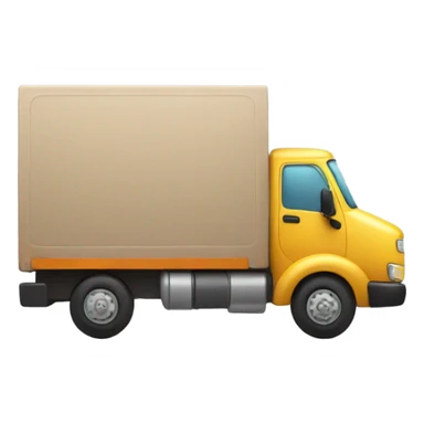 Moving truck with the words “woohoo” on the side sticker