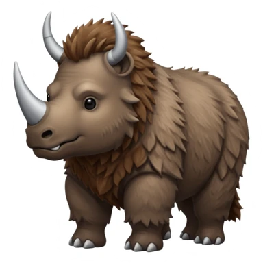 Woolly Rhino sticker