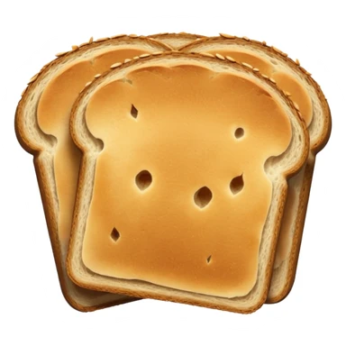 remove the butter also just 2 slice of breadcut and bread load back  sticker