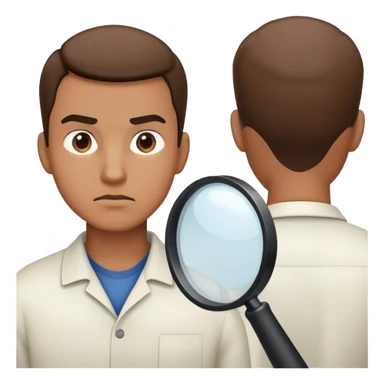 Guy Searching quickly sticker