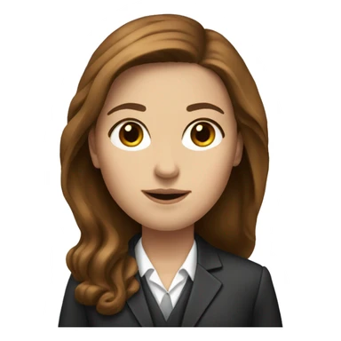 white-girl-with-long-brown-hair-lawyer sticker