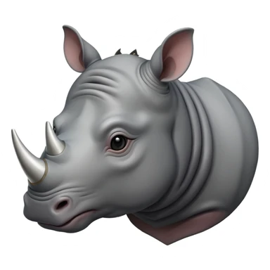 rhino  sticker