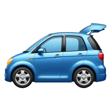 car door open  sticker