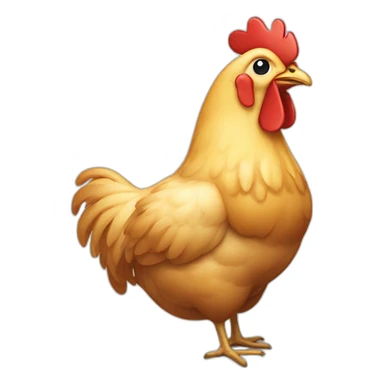un poulet roti sticker