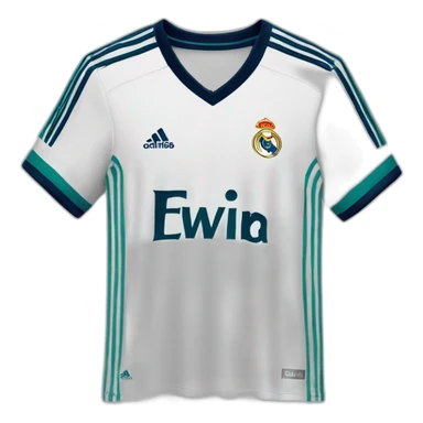 Real Madrid jersey number 16 sticker