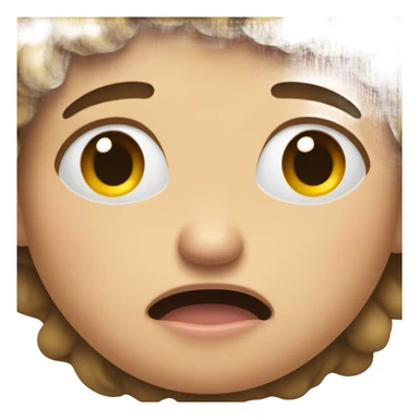 eyes closed tongue out crying sticker