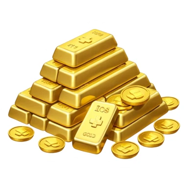 Dragon Hoard pile of gold without the dragon like in the movies so many gold were dragon sleep but dragon just went out  sticker