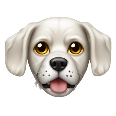 Friday the 13th Mask on Dog sticker