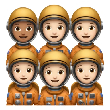 Astronaut Kids sticker