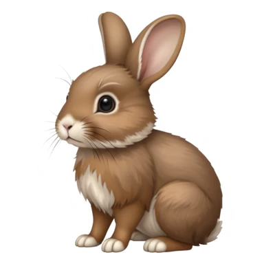 Columbia Basin Pygmy Rabbit (Sylvilagus idahoensis) (full body) sticker