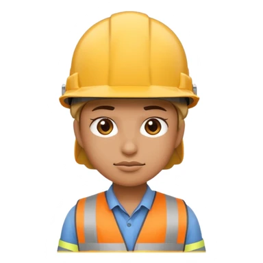 motivational cool looking emoji that fits the phrase "jobs never finished" sticker