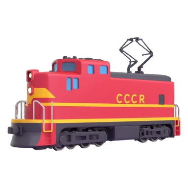 Pennsylvania railroad electric locomotive sticker