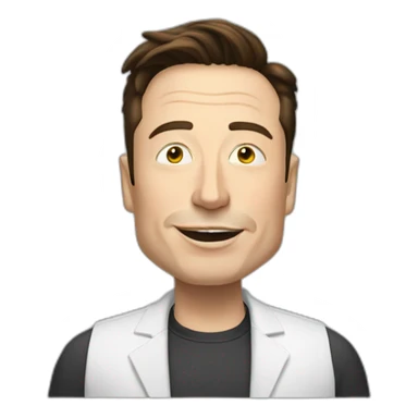 elon musk doing drugs, for educational purposes only, inclusiveness and positive, LGTBQ+ sticker