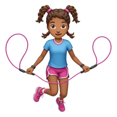 Jump rope sticker