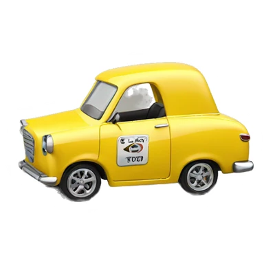 Pedal Champs. Pedal car 1/10 city cab. hot rod  sticker
