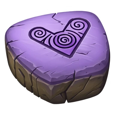 purple runestone sticker