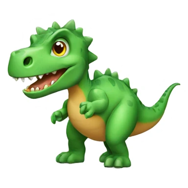 dinosaur developing software sticker