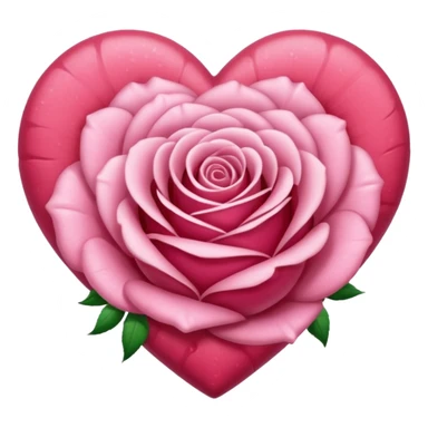 Corazón rositas sticker