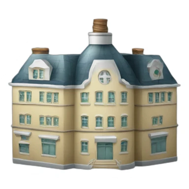 Hôpital bouteille de vin  sticker