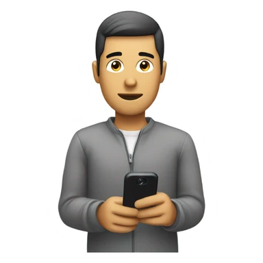 Phone texting  sticker