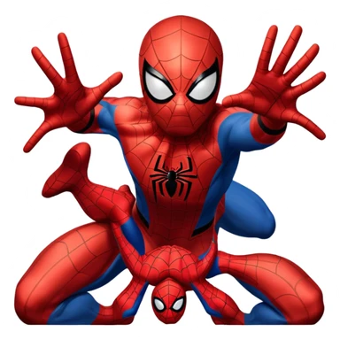 Spider man from marvels spider man 2 for ps5 sticker
