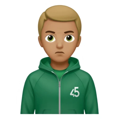 Squid game number 456 sticker