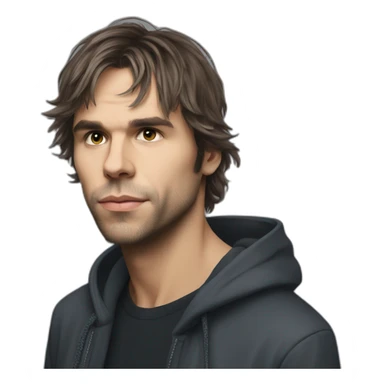orelsan ( le rapeur francais ) sticker