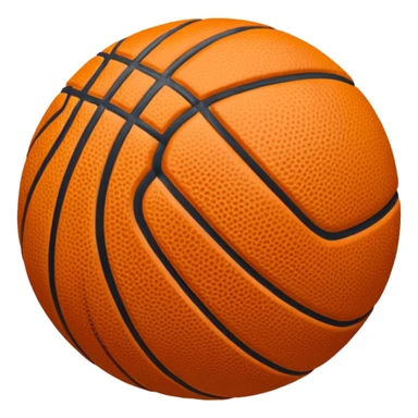 bouncing basketball sticker