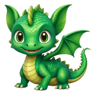 Cute Baby Dragon kawail sticker